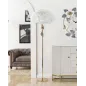 LAMPA PODŁOGOWA SLIM BIAŁA 50X165 cm